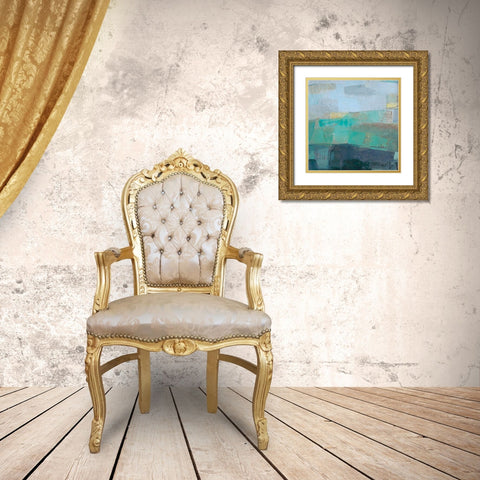 Rianti II Gold Ornate Wood Framed Art Print with Double Matting by Jachimiec, Sue