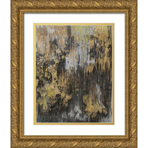 Rain or Shine II Gold Ornate Wood Framed Art Print with Double Matting by Liama, Lily