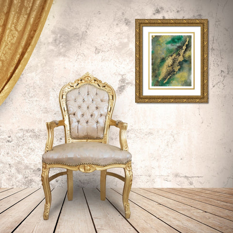 The Turn Of Events II Gold Ornate Wood Framed Art Print with Double Matting by Liama, Lily