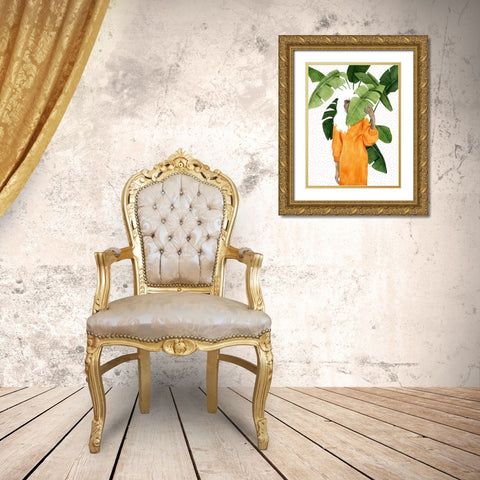 Daughter Nature II Gold Ornate Wood Framed Art Print with Double Matting by Popp, Grace