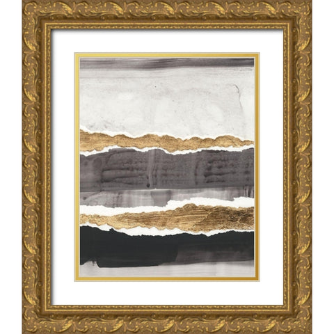 Greystone I Gold Ornate Wood Framed Art Print with Double Matting by Vanna Lam