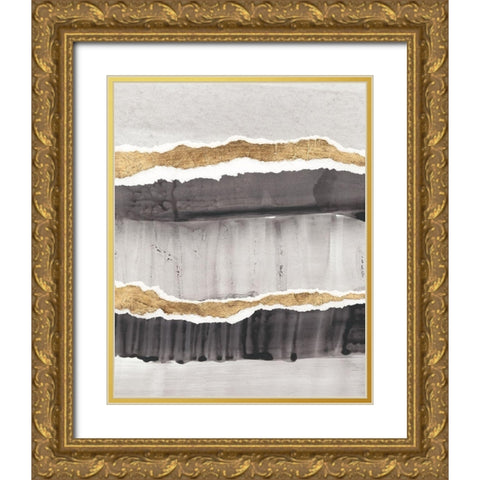 Greystone II Gold Ornate Wood Framed Art Print with Double Matting by Vanna Lam
