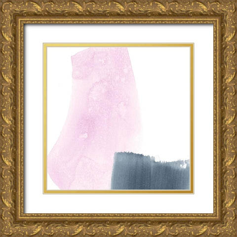 Color Swatch II Gold Ornate Wood Framed Art Print with Double Matting by Vess, June Erica