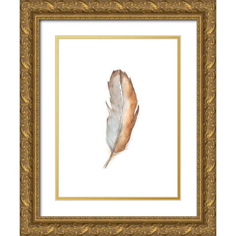 Bird Life VI Gold Ornate Wood Framed Art Print with Double Matting by Harper, Ethan