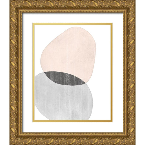 Shifting Spheres I Gold Ornate Wood Framed Art Print with Double Matting by Popp, Grace