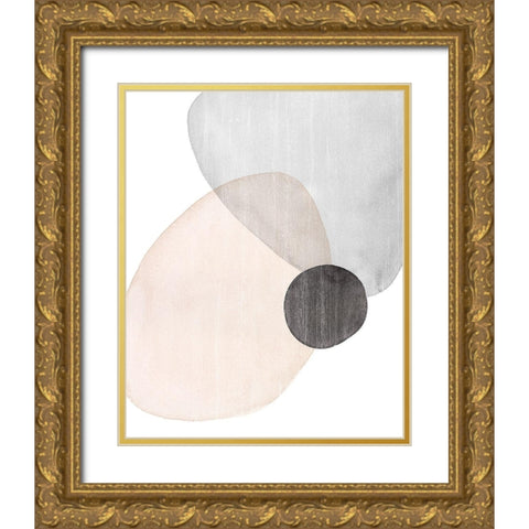 Shifting Spheres IV Gold Ornate Wood Framed Art Print with Double Matting by Popp, Grace