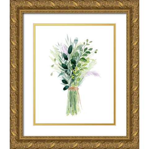 Nature Myriad II Gold Ornate Wood Framed Art Print with Double Matting by Popp, Grace