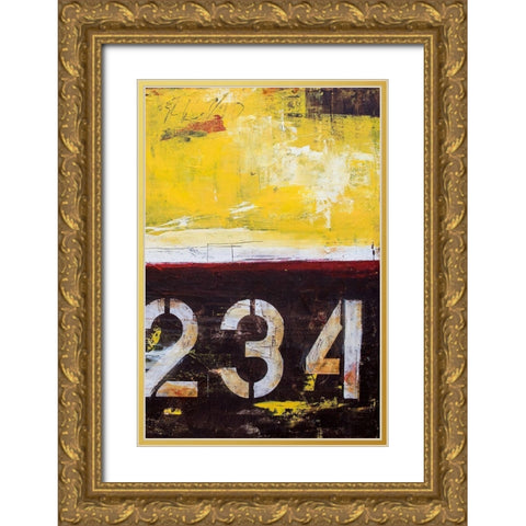Junction 234 II Gold Ornate Wood Framed Art Print with Double Matting by Ashley, Erin