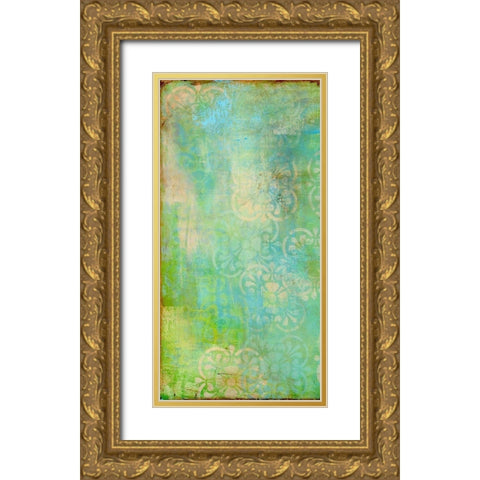 Vintage Summer II Gold Ornate Wood Framed Art Print with Double Matting by Ashley, Erin