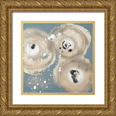Texas River II Gold Ornate Wood Framed Art Print with Double Matting by Ferrell, Erin McGee