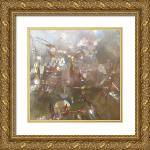 Angel Drops II Gold Ornate Wood Framed Art Print with Double Matting by Hunt, Gillian
