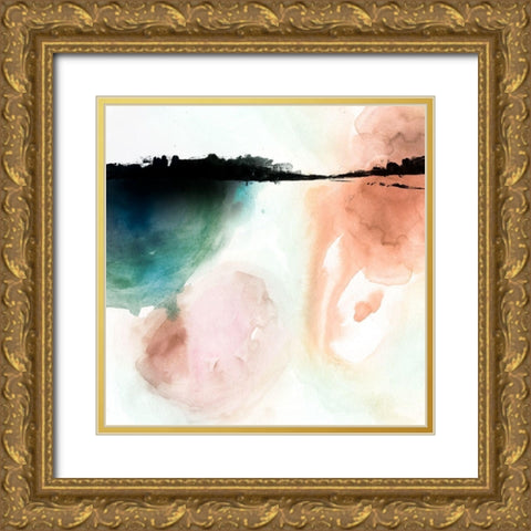 Boundary Sound I Gold Ornate Wood Framed Art Print with Double Matting by Borges, Victoria