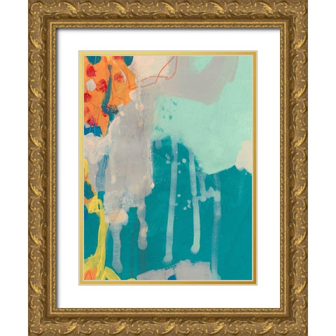 Escape Hatch I Gold Ornate Wood Framed Art Print with Double Matting by Vess, June Erica