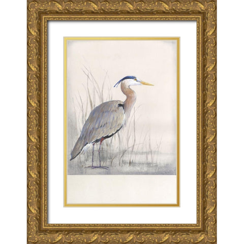 Non-Embellished Keeping Watch I Gold Ornate Wood Framed Art Print with Double Matting by OToole, Tim