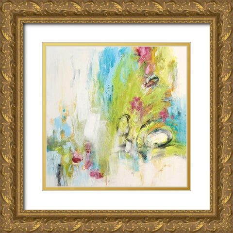 Wish You Were Here I Gold Ornate Wood Framed Art Print with Double Matting by Bothne, Janet