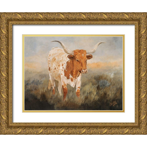 As Time Goes By I Gold Ornate Wood Framed Art Print with Double Matting by Winkler, Kathy