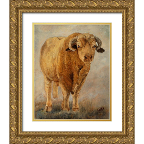 Tuff Enuff I Gold Ornate Wood Framed Art Print with Double Matting by Winkler, Kathy