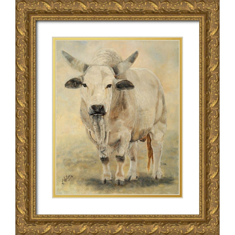 Tuff Enuff II Gold Ornate Wood Framed Art Print with Double Matting by Winkler, Kathy