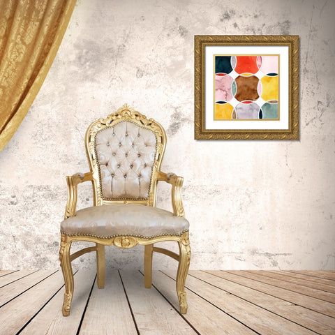 Sensical II Gold Ornate Wood Framed Art Print with Double Matting by Popp, Grace