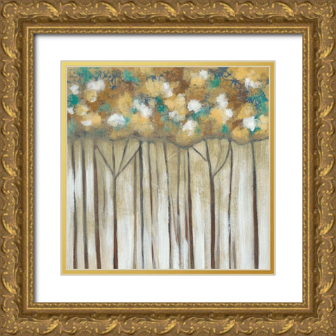 Golden Canopy II Gold Ornate Wood Framed Art Print with Double Matting by Zarris, Chariklia
