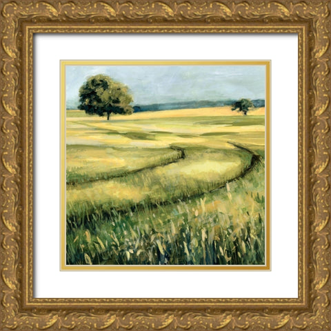 Eau Pleine View I Gold Ornate Wood Framed Art Print with Double Matting by Borges, Victoria