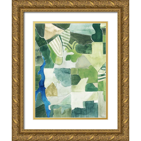 Going Home II Gold Ornate Wood Framed Art Print with Double Matting by Popp, Grace