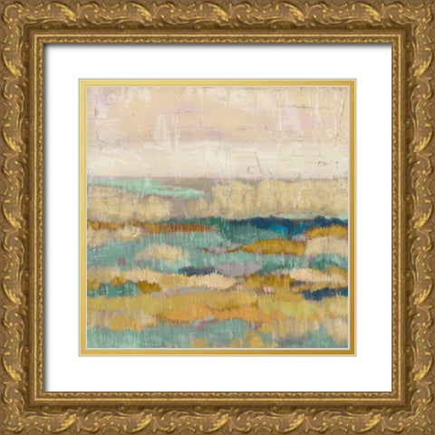 Marsh Impressions II Gold Ornate Wood Framed Art Print with Double Matting by Zarris, Chariklia