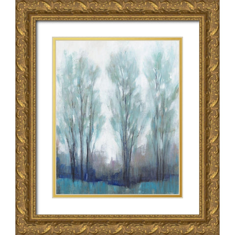 Through the Clearing I Gold Ornate Wood Framed Art Print with Double Matting by OToole, Tim