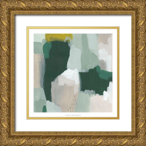 Tundra Summer I Gold Ornate Wood Framed Art Print with Double Matting by Vess, June Erica