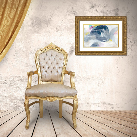Convection II Gold Ornate Wood Framed Art Print with Double Matting by Vess, June Erica