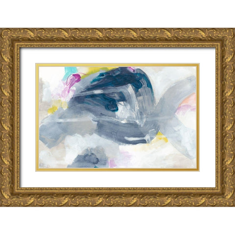 Convection II Gold Ornate Wood Framed Art Print with Double Matting by Vess, June Erica