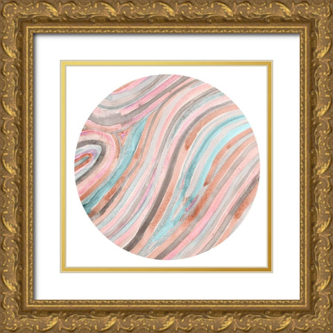 Lost Marbles II Gold Ornate Wood Framed Art Print with Double Matting by Ludwig, Alicia