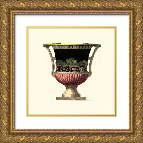 Large Giardini Urn I Gold Ornate Wood Framed Art Print with Double Matting by Giardini, Giovanni