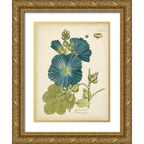 Eloquent Botanical IV Gold Ornate Wood Framed Art Print with Double Matting by Vision Studio