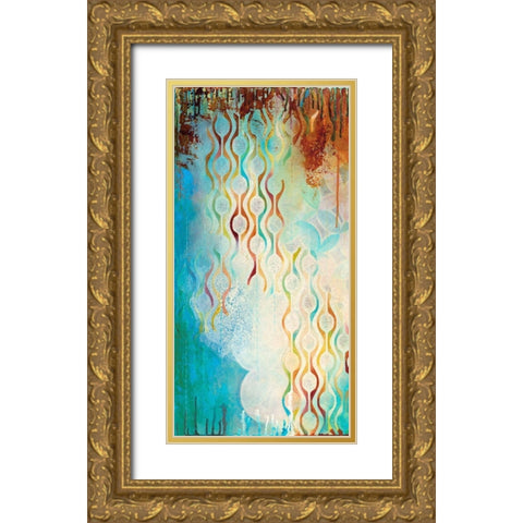 Compliance I Gold Ornate Wood Framed Art Print with Double Matting by Robinson, Heather