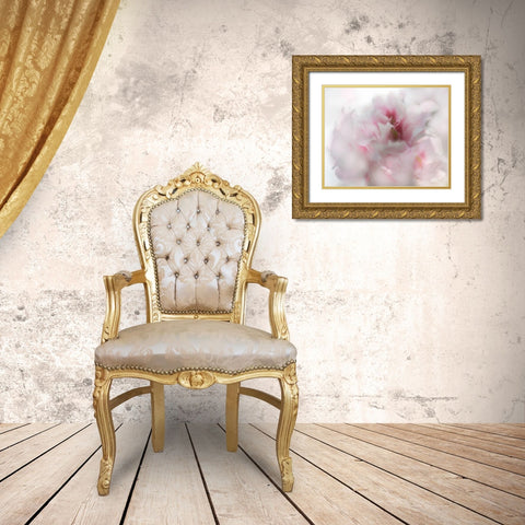 Hope in Pink I Gold Ornate Wood Framed Art Print with Double Matting by Hunt, Gillian