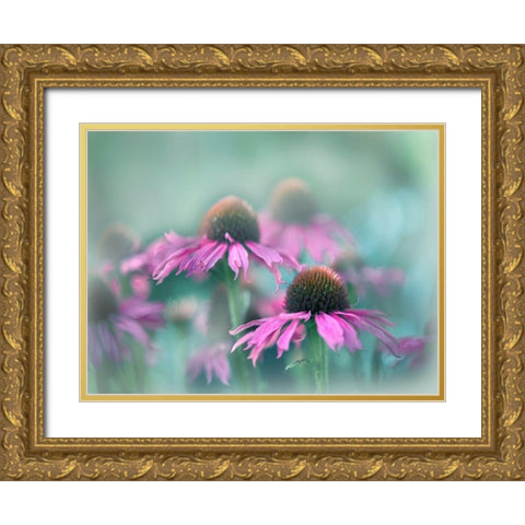 Sing to the Sun III Gold Ornate Wood Framed Art Print with Double Matting by Hunt, Gillian