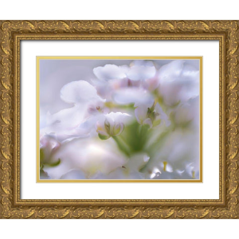 Mist of Lilac I Gold Ornate Wood Framed Art Print with Double Matting by Hunt, Gillian