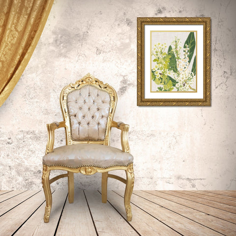 April in Paris III Gold Ornate Wood Framed Art Print with Double Matting by Miller, Dianne