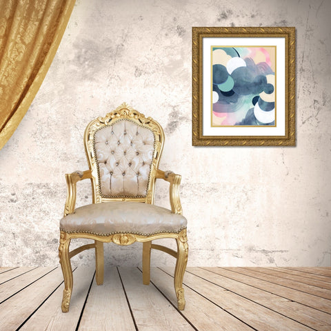 Ocular Prism I Gold Ornate Wood Framed Art Print with Double Matting by Popp, Grace