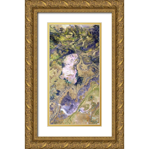 Atlas Mountains I Gold Ornate Wood Framed Art Print with Double Matting by Ludwig, Alicia