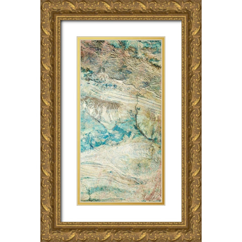 Sea Salt II Gold Ornate Wood Framed Art Print with Double Matting by Fagalde, Jarman