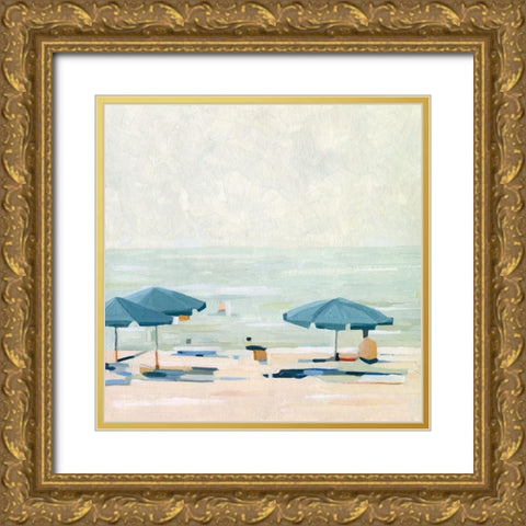 If Its the Beaches II Gold Ornate Wood Framed Art Print with Double Matting by Scarvey, Emma