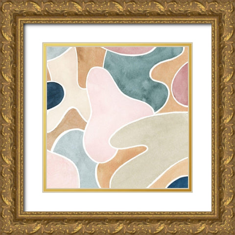 Shifters IV Gold Ornate Wood Framed Art Print with Double Matting by Popp, Grace