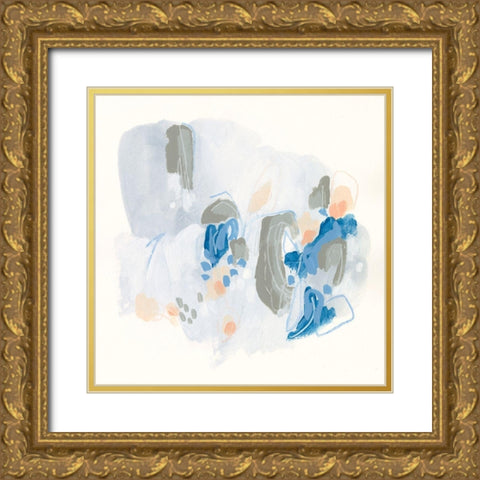 Light Refraction II Gold Ornate Wood Framed Art Print with Double Matting by Vess, June Erica