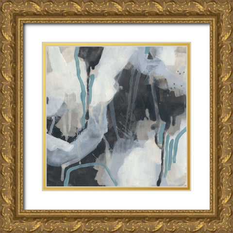Static Cover II Gold Ornate Wood Framed Art Print with Double Matting by Vess, June Erica