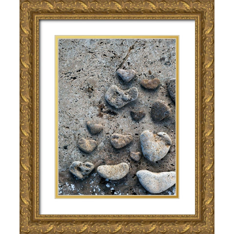 Gifts of the Shore VI Gold Ornate Wood Framed Art Print with Double Matting by Ray, Elena