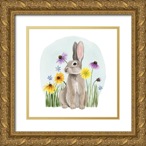 Wild Woodland III Gold Ornate Wood Framed Art Print with Double Matting by Popp, Grace