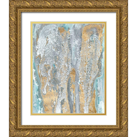 Fjord I Gold Ornate Wood Framed Art Print with Double Matting by Ludwig, Alicia