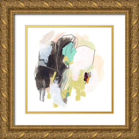 Redirect II Gold Ornate Wood Framed Art Print with Double Matting by Vess, June Erica